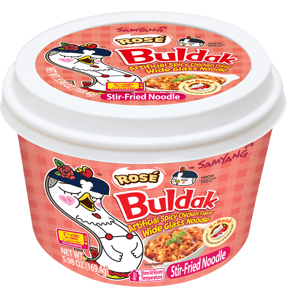 Samyang Buldak Dangmyeon Rose 12 x 169g