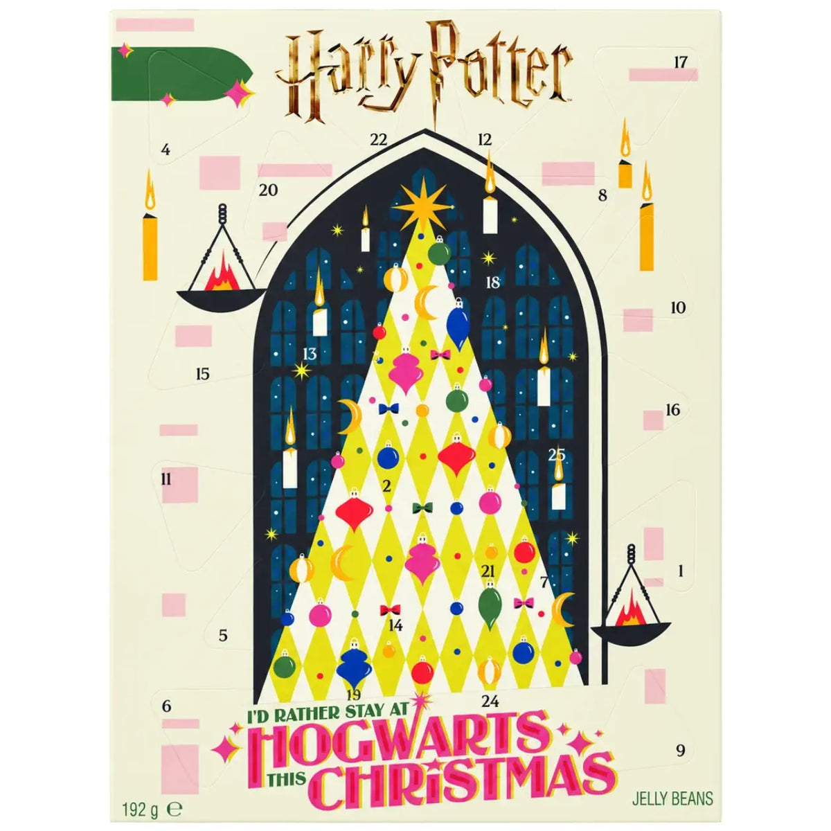 Harry Potter Jelly Belly Advent Calendar 6 x 192g