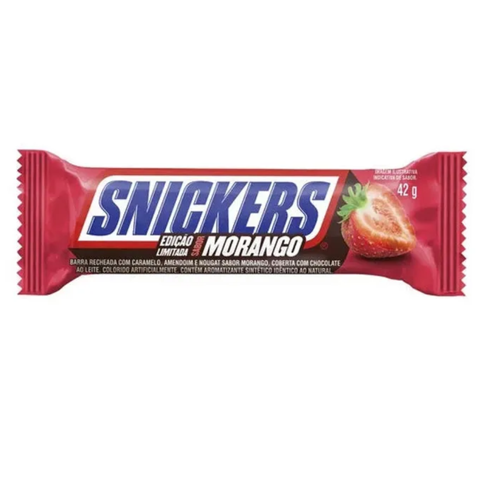 Snickers Strawberry 20 x 42g DDM 2025-09
