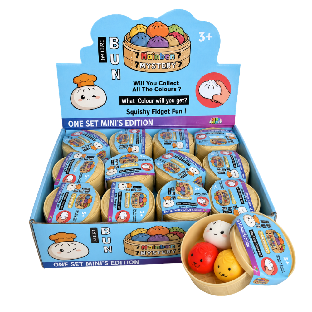 Squishy Bun Toy Minis 24 x 3pc