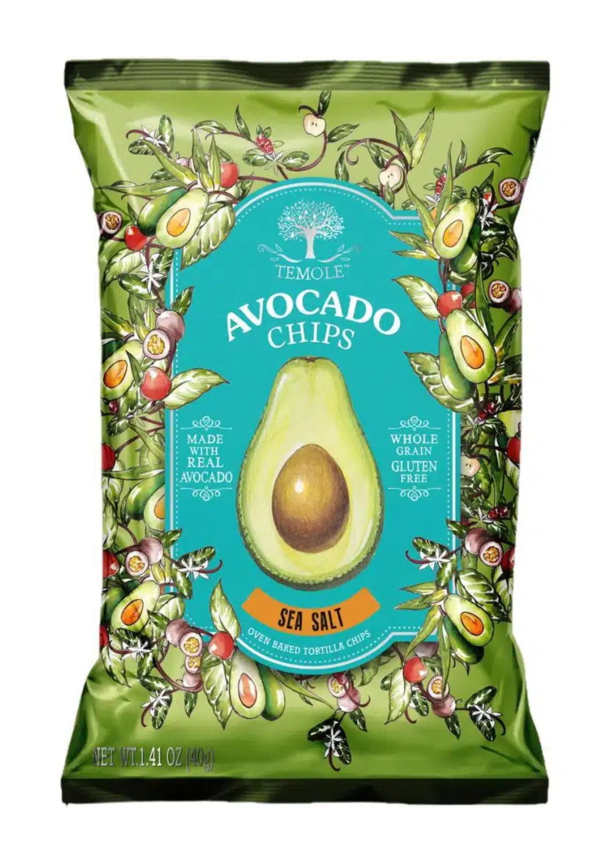 Temole Avocado Chips Sea Salt 24 x 40g