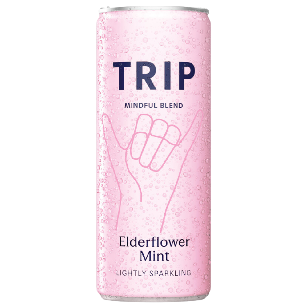 Trip Mindful Blend Elderflower & Mint 12 x 330ml