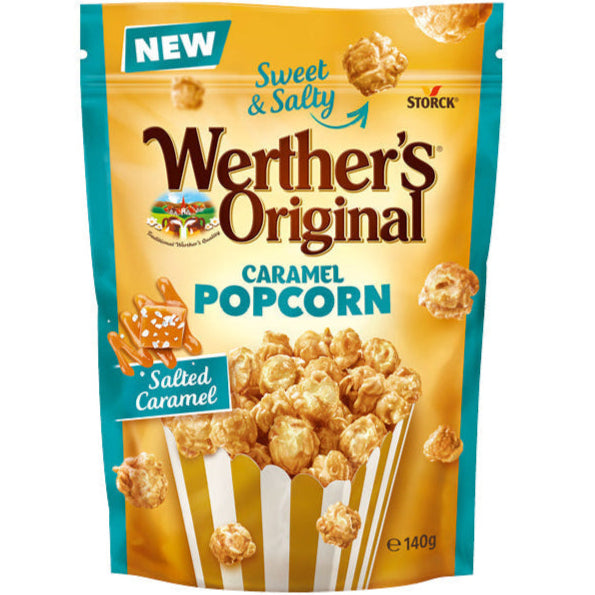 Werther's Original Popcorn Salted Caramel 12 x 140g