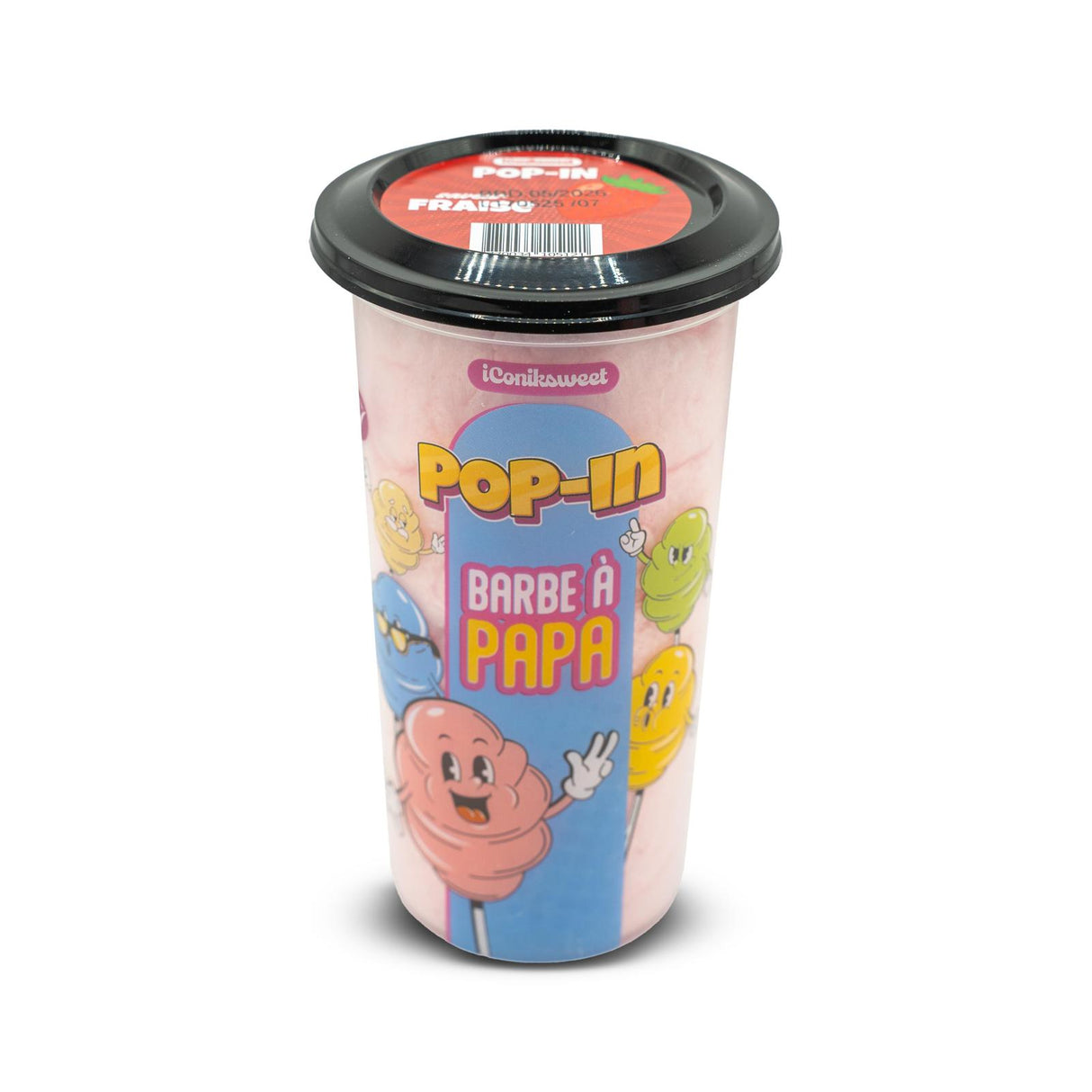 Iconik Sweet Pop In Cotton Candy Strawberry 12 x 60g