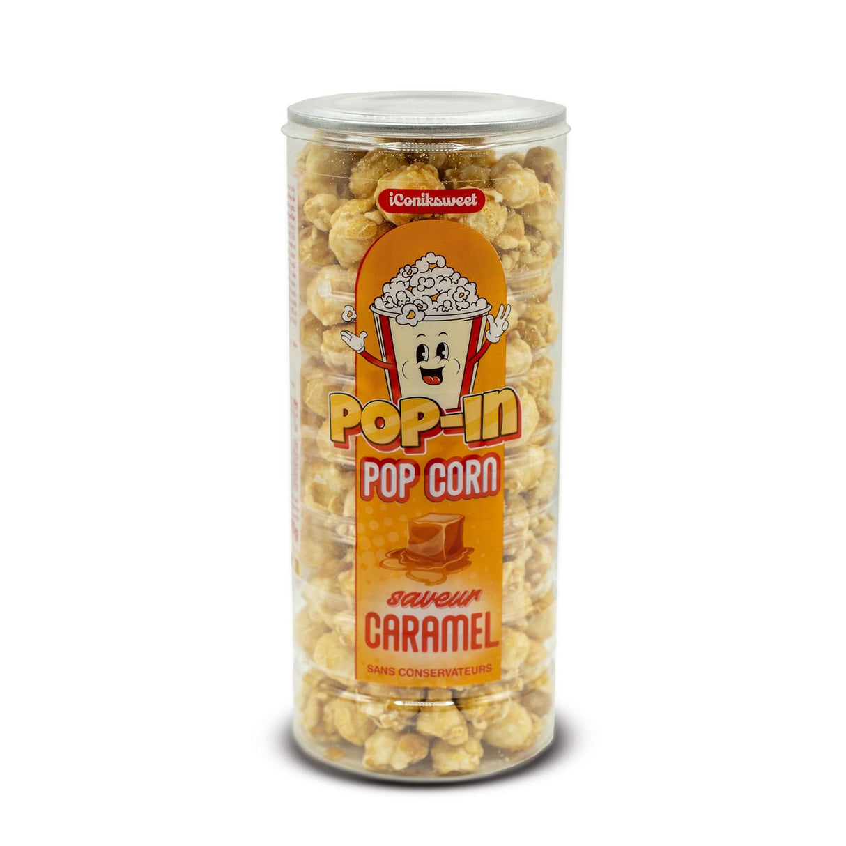 Iconik Sweet Pop In Pop Corn Caramel 12 x 170g