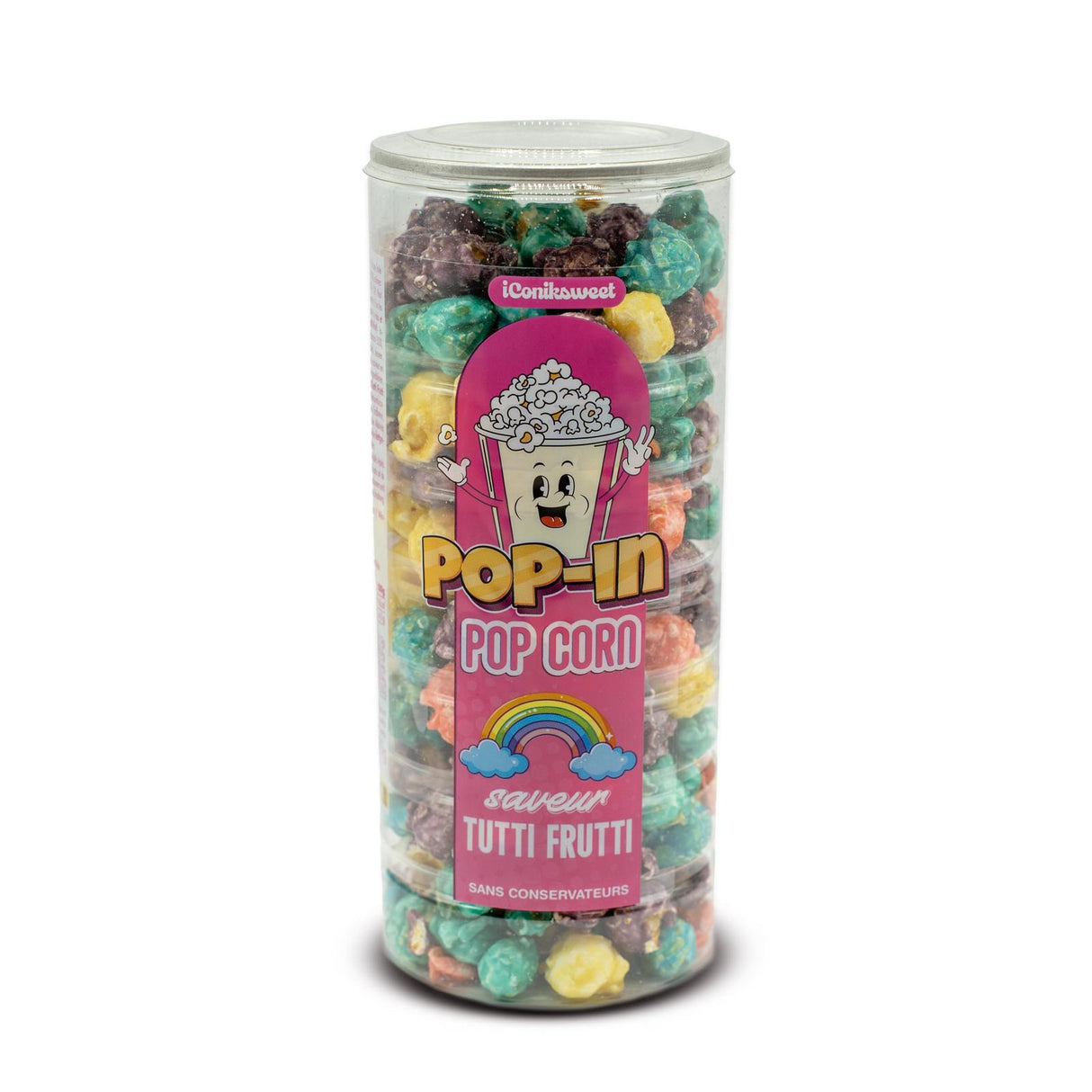 Iconik Sweet Pop In Pop Corn Tutti Frutti 12 x 170g