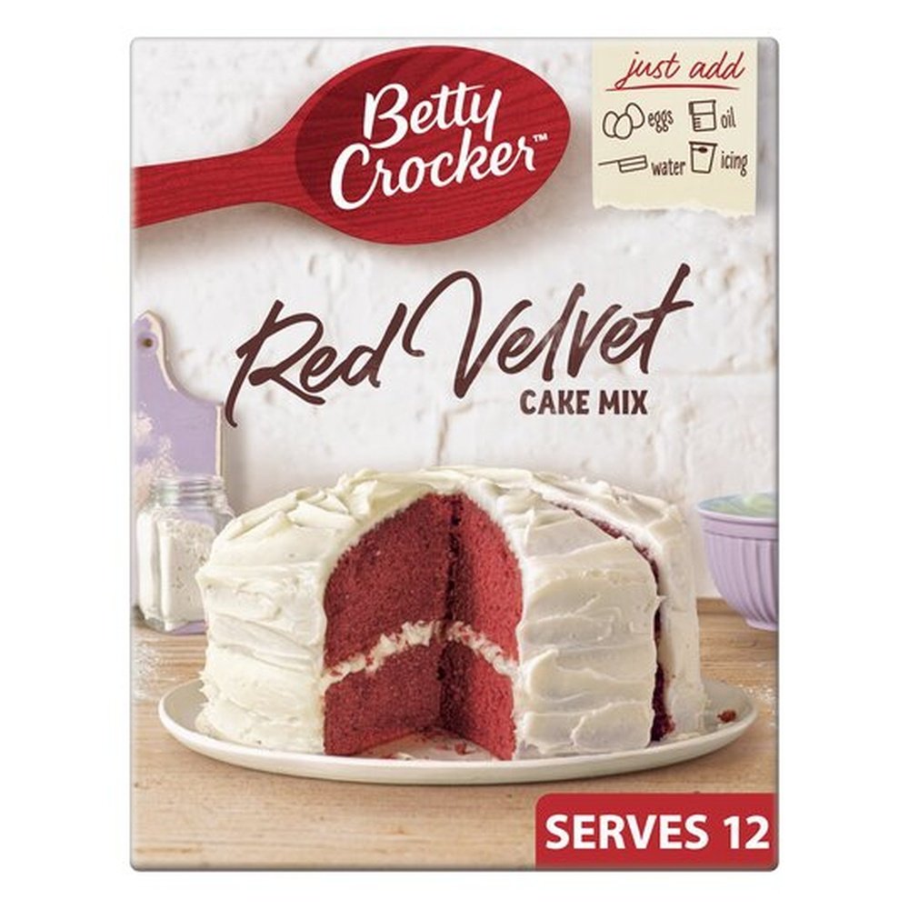 Betty Crocker Cake Mix Red Velvet 6 x 425g