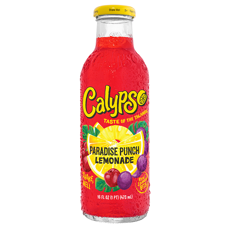 Calypso Lemonade Paradise Punch 12 x 473ml DDM 2026-09