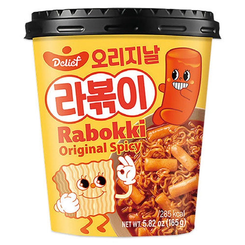 Delief Rabokki Sweet And Spicy 24 x 165g