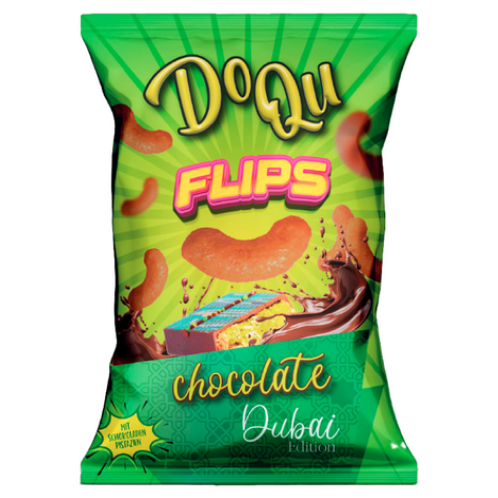 Doqu Flips Dubai Chocolate 10 x 90g