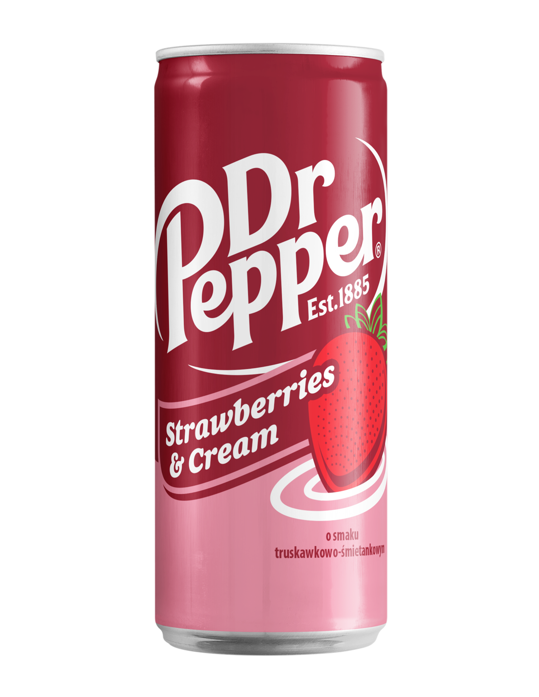 Dr Pepper Strawberries & Cream 24 x 330ml