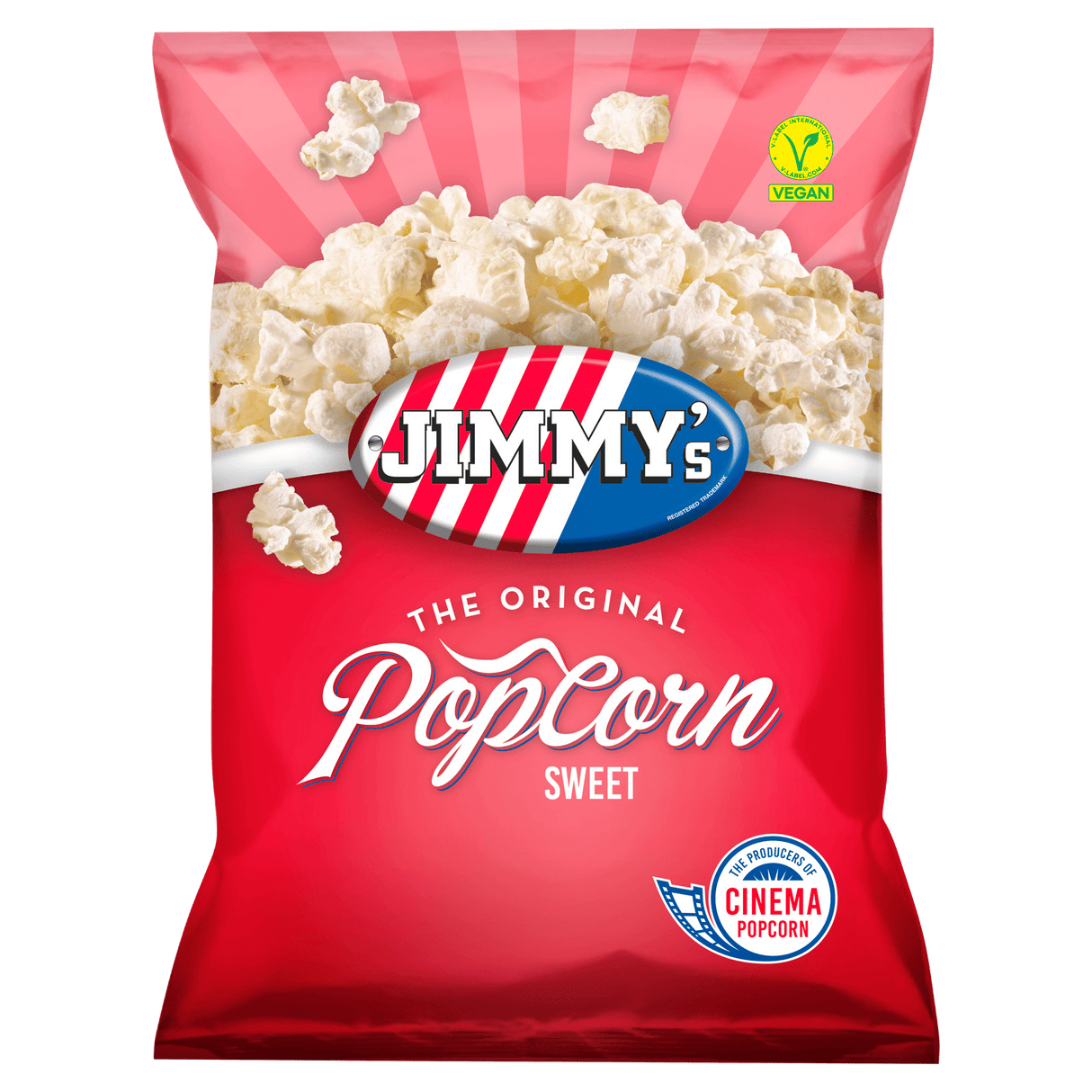 Jimmy's Pop Corn Sweet 12 x 100g