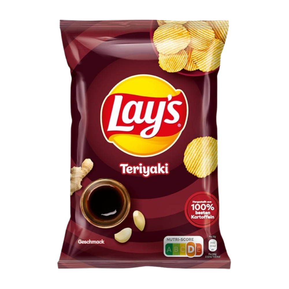Lay's Subway Teriyaki 9 x 150g DDM 2026-05