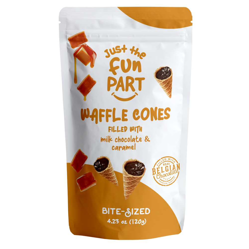 Just The Fun Part Caramel & Milk Chocolate 6 x 120g