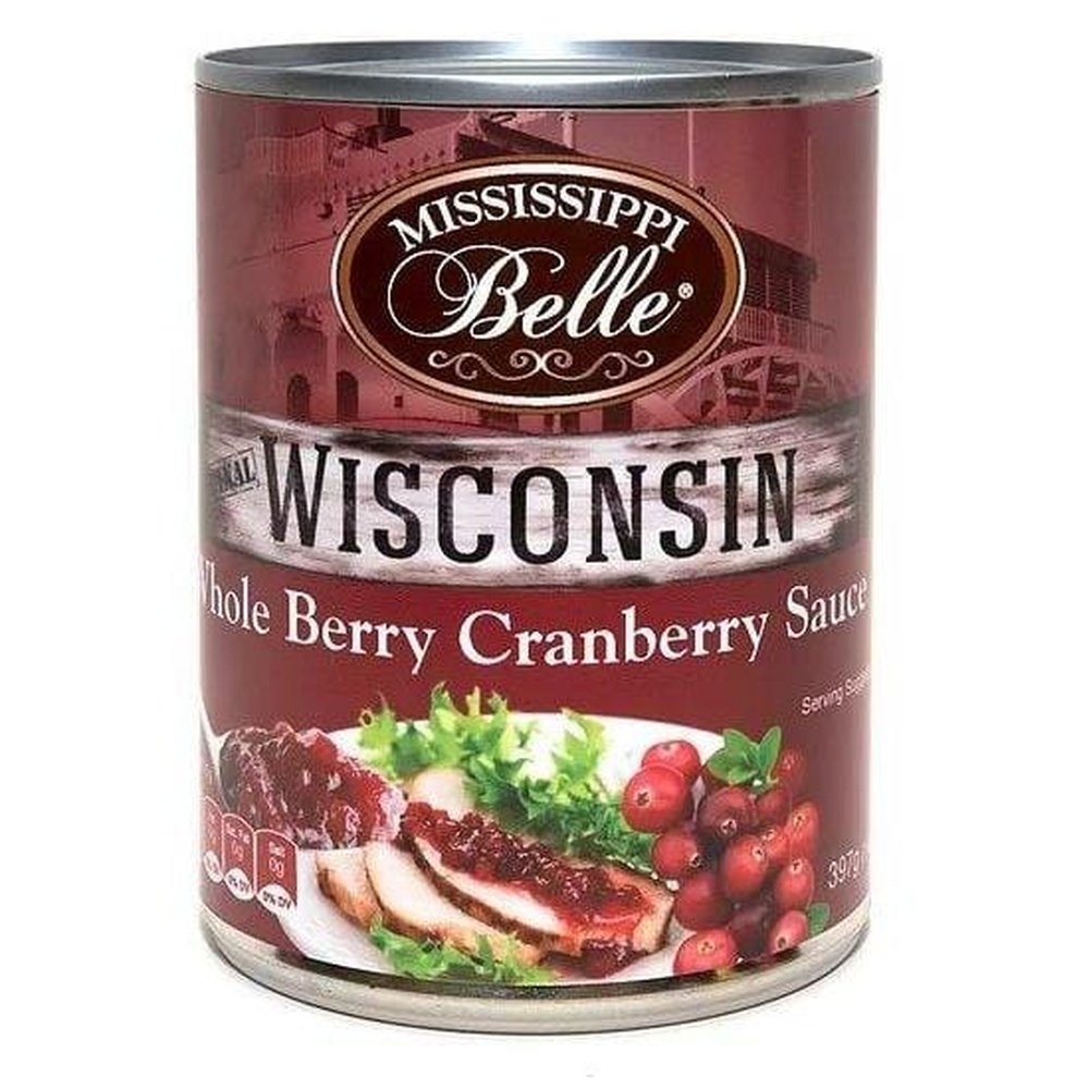 Mississippi Belle Sauce Wisconsin Berry Cranberry 24 x 397g DDM 2025-11