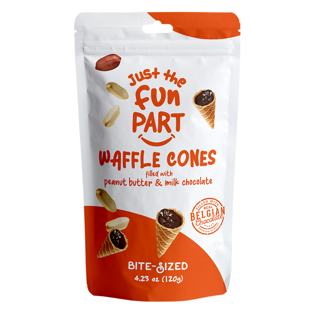 Just The Fun Part Peanut Butter & Milk Chocolate 6 x 120g