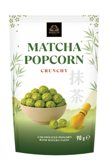 Bardollini Matcha Popcorn Crunchy 20 x 90g