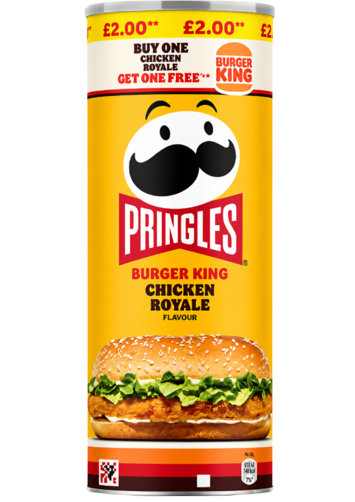 Pringles Burger King Chicken Royale 6 x 165g