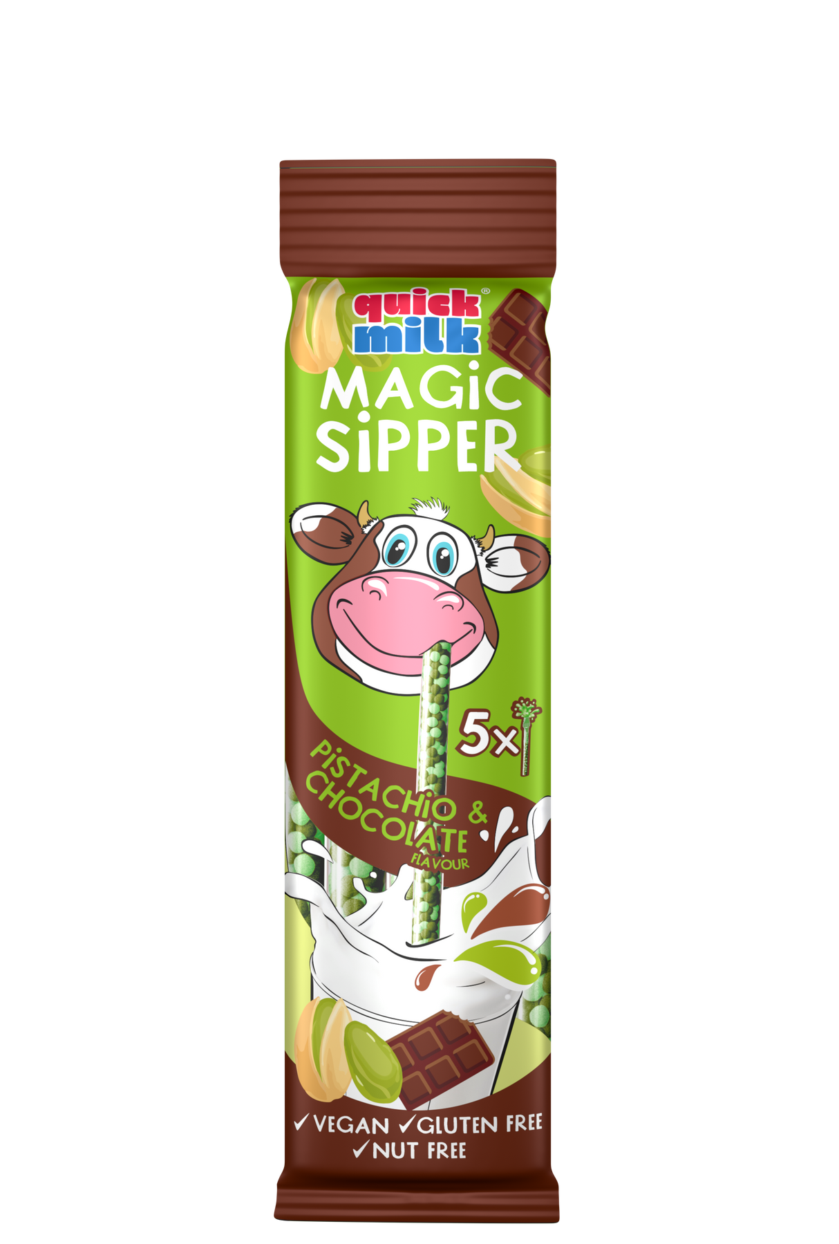 Quick Milk Magic Sipper Pistachio & Chocolate 20 x 30g