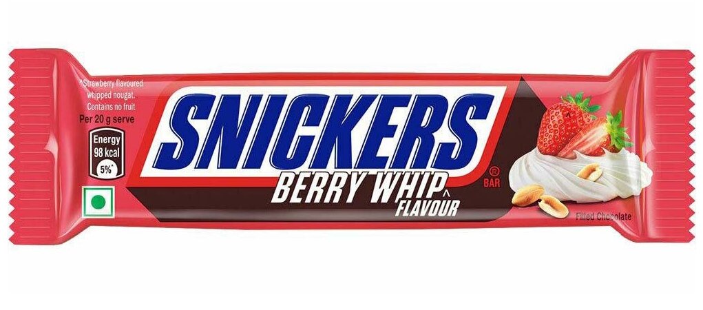 Snickers Berry Whip 15 x 40g DDM 2025-10