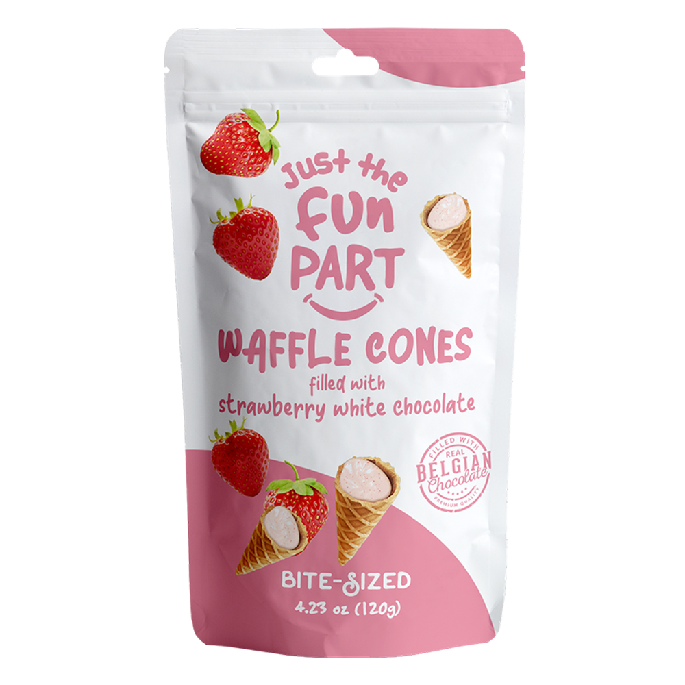 Just The Fun Part Strawberry & White Chocolate 6 x 120g