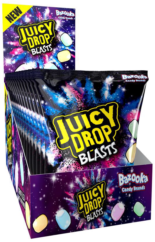 Bazooka Juicy Drop Blasts 12 x 120g Foods