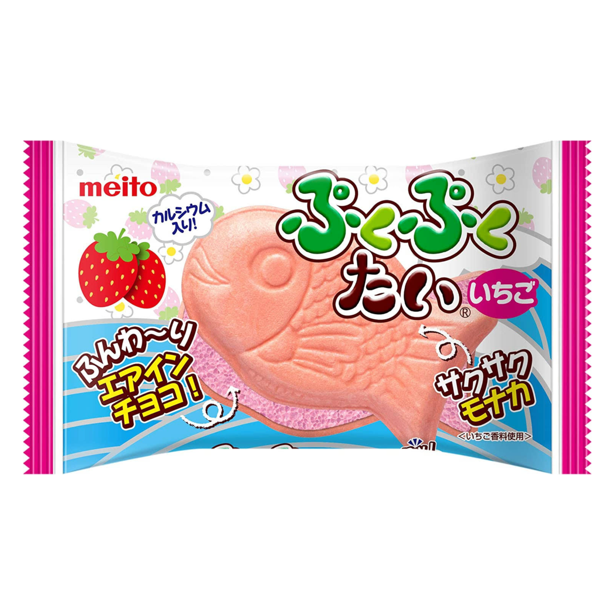 Meito Puku Puku Tai Strawberry 10 x 16.5g