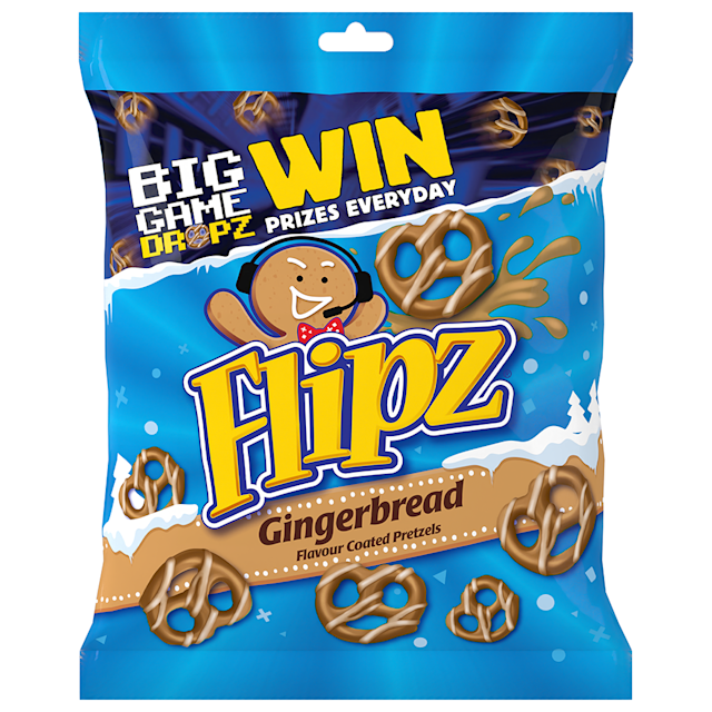 Flipz Christmas Gingerbread 8 x 150g