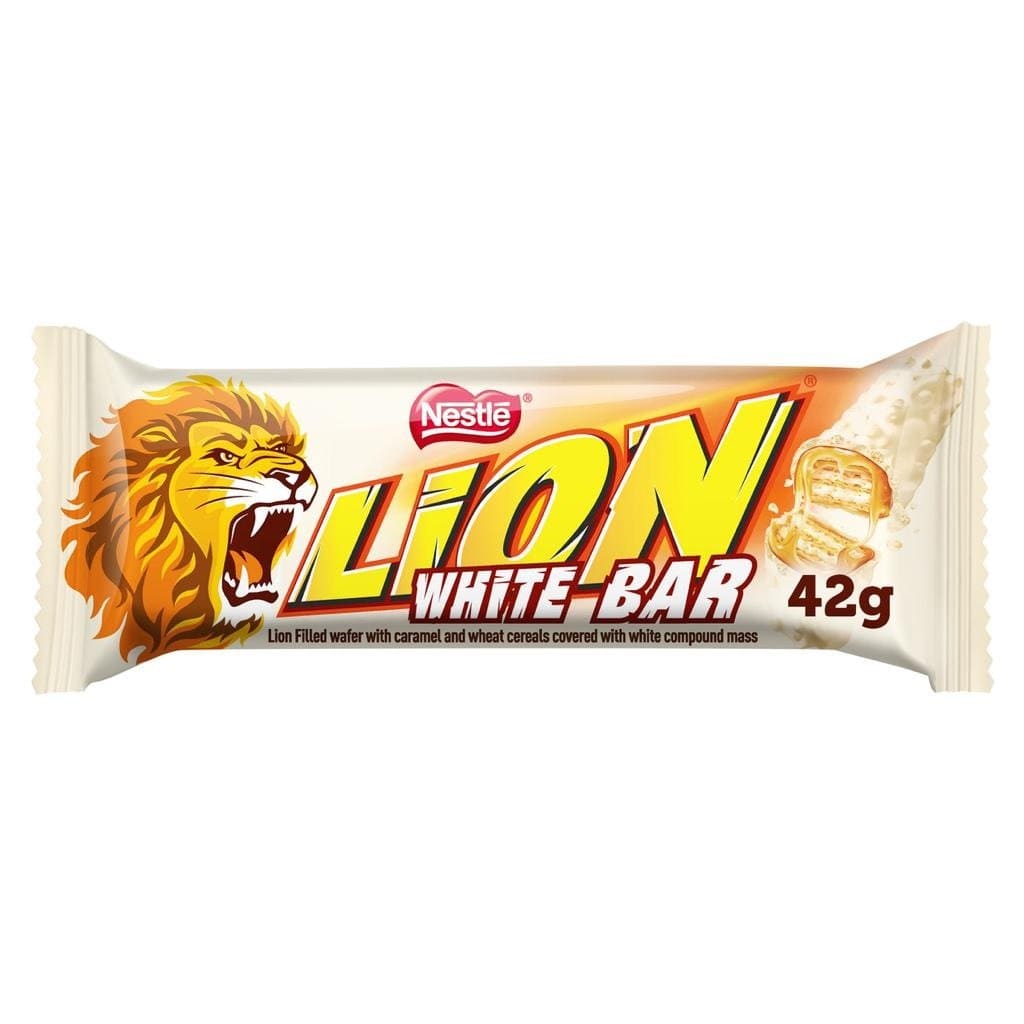 Lion Bar White Chocolate 40 x 42g