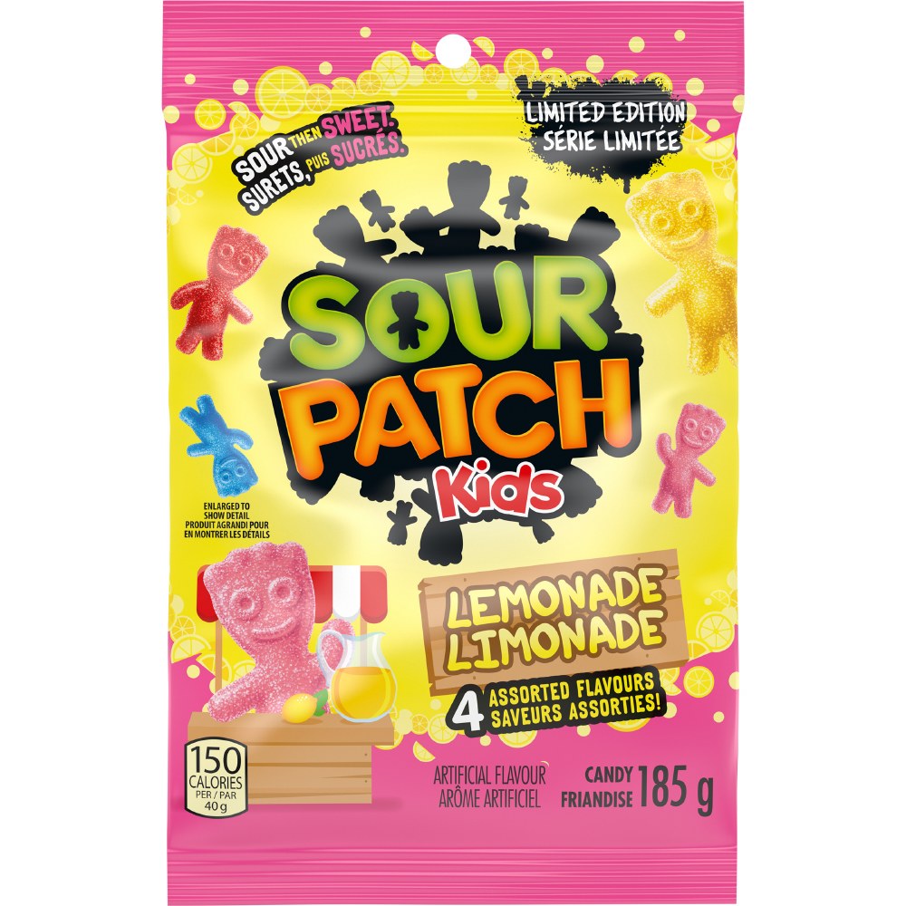 Sour Patch Kids Lemonade 12 x 185g Foods