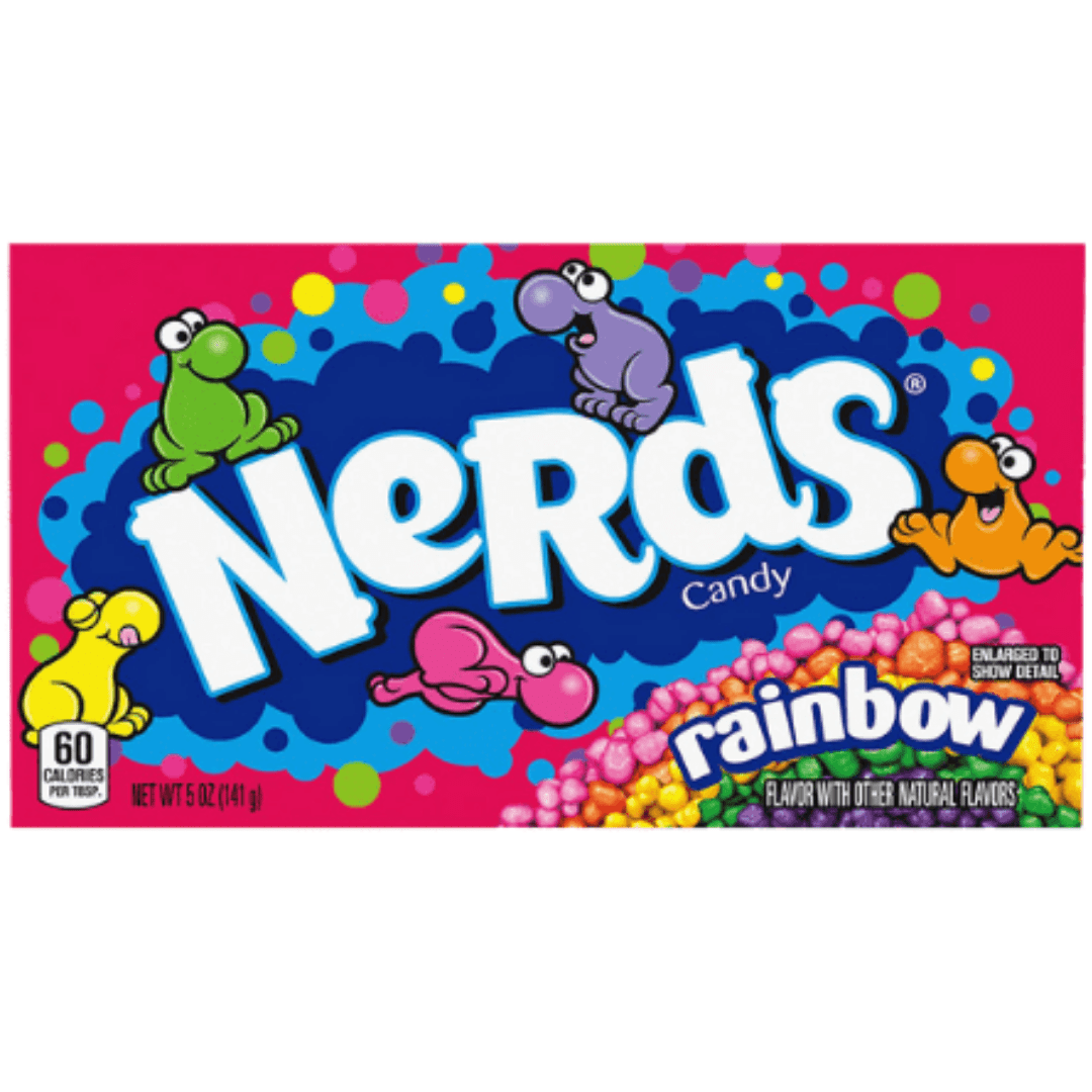 Wonka Nerds Candy Rainbow Box 12 x 141g