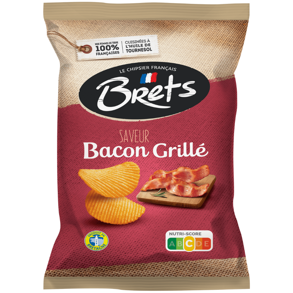 Brets Flavour Grilled Bacon 10 x 125g DDM 2026-08