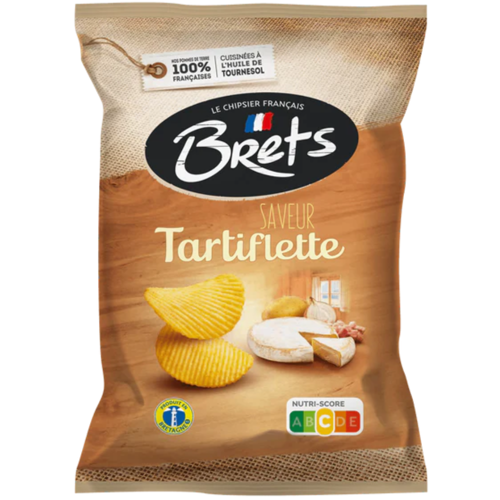 Brets Flavour Tartiflette Cheese 10 x 125g DDM 2026-07