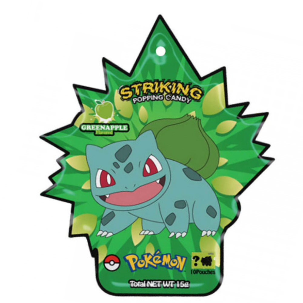 ICD Popping Candy Pokemon Greenapple 12 x 15g