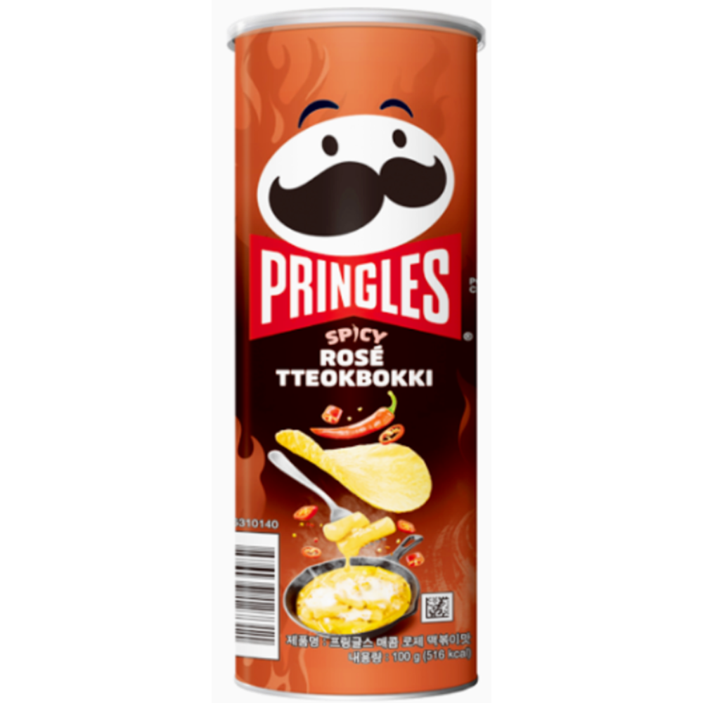 Pringles Spicy Rose Tteobokki 12 x 100g