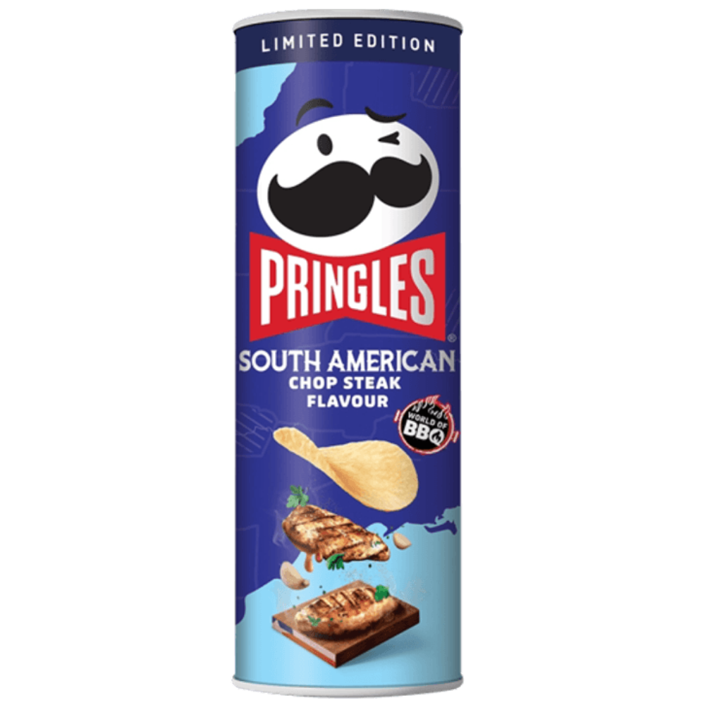 Pringles South American Chips Steak 12 x 100g