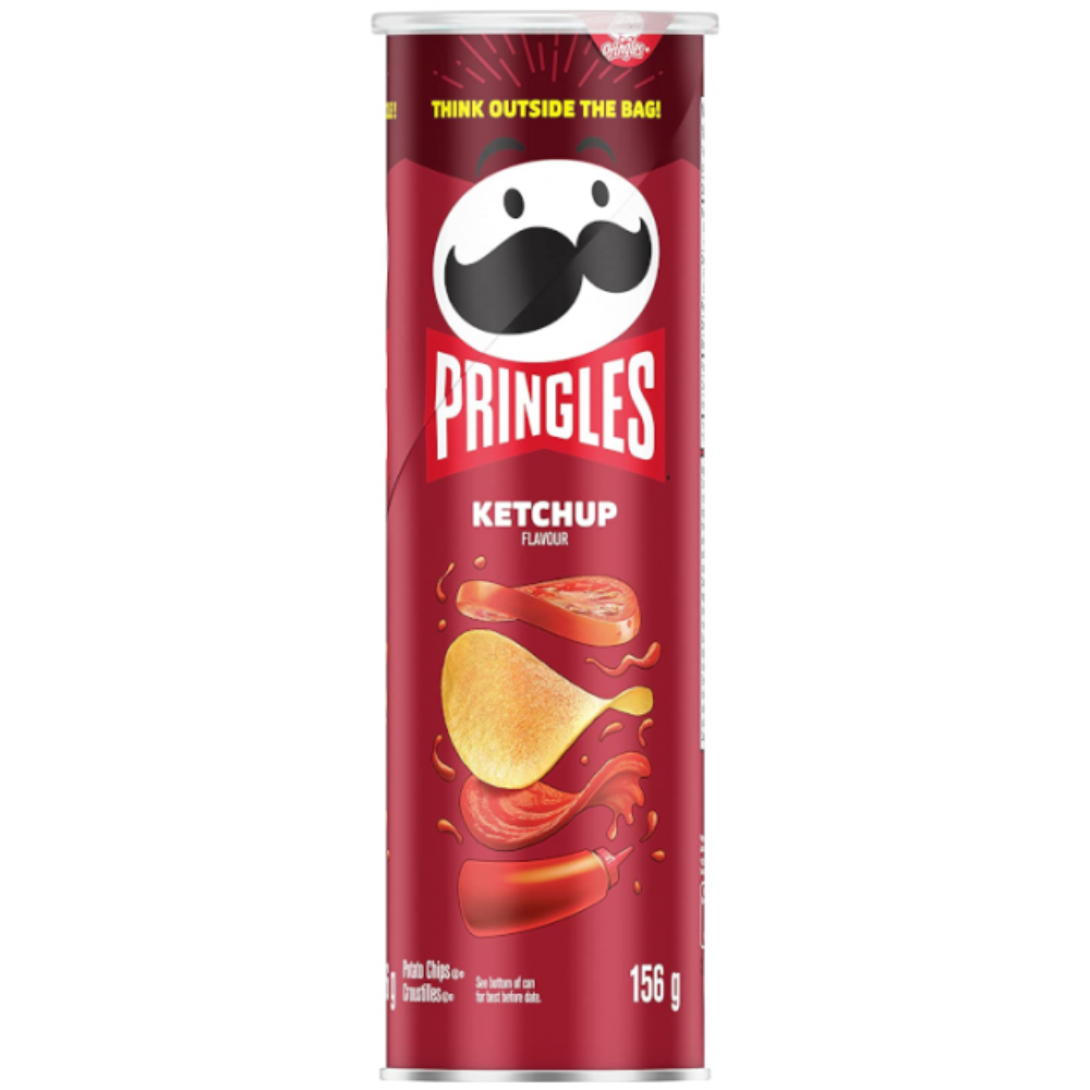 Pringles Chips Ketchup 14 x 156g DDM 2026-06