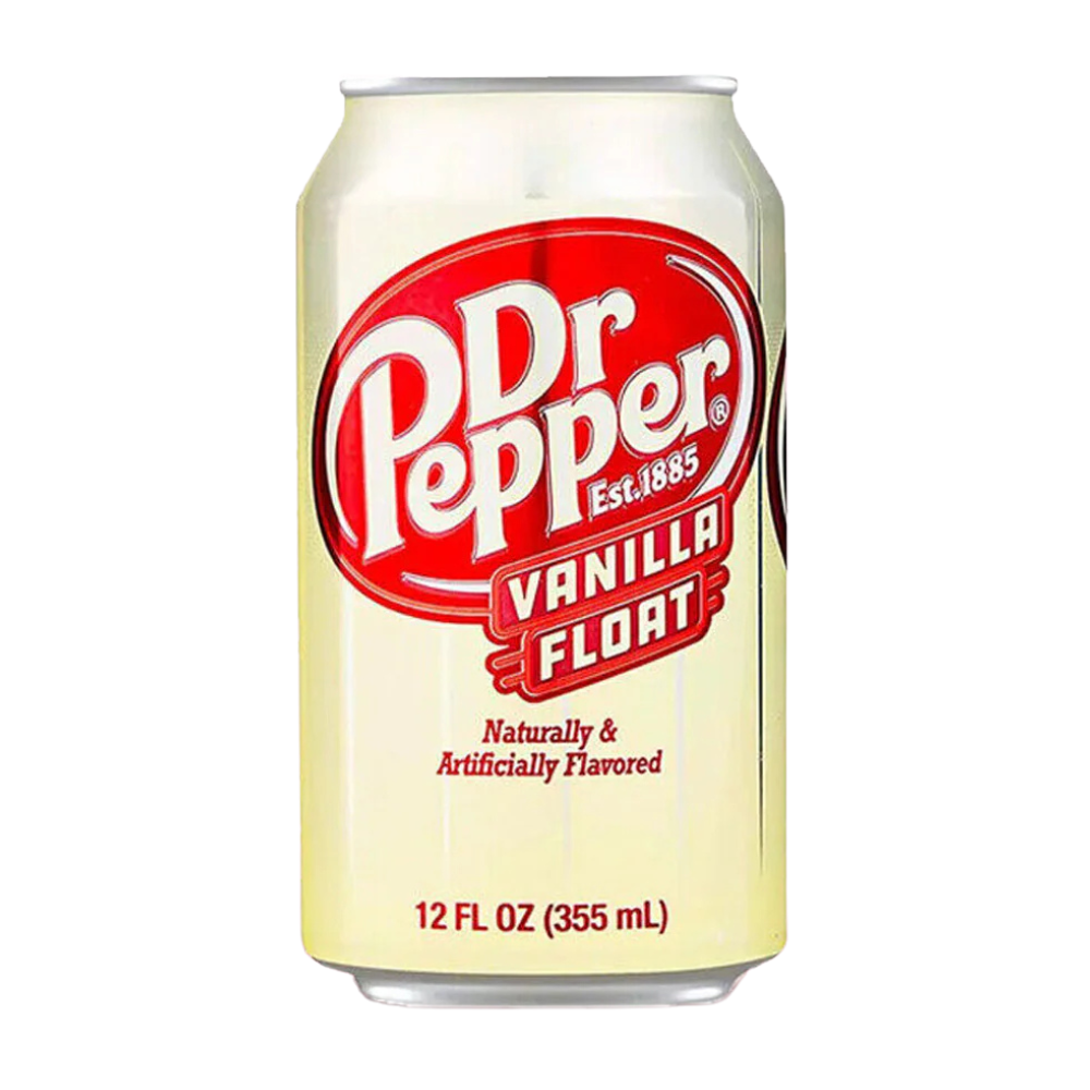 Dr Pepper Vanilla Float 12 x 355ml - AVEC ETIQUETTE