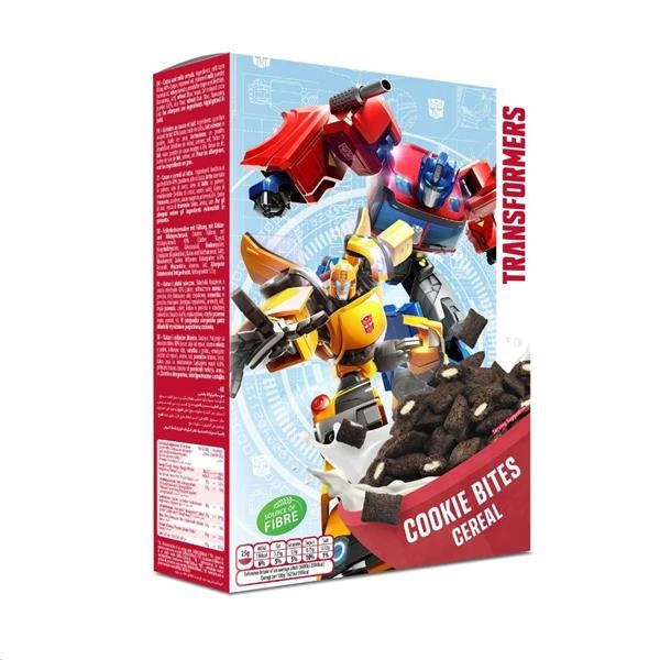 Transformers Cookie Bites Cereal 12 x 375g