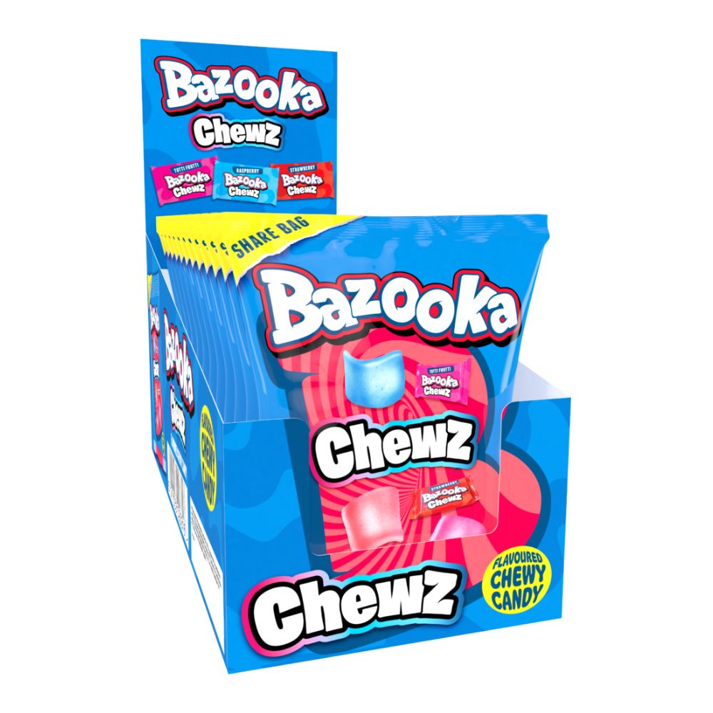 Bazooka Mini Chewz 12 x 120g