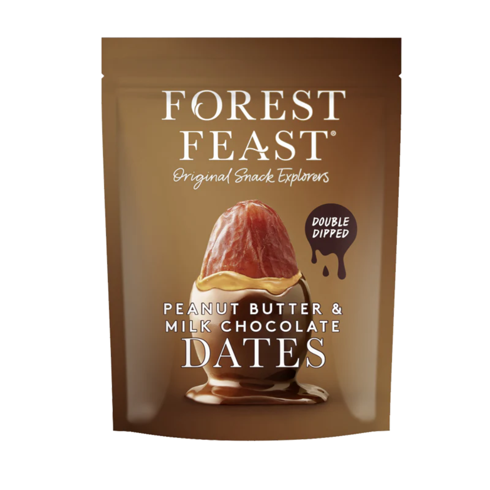Forest Feast Milk Chocolate Peanut Butter Dates 6 x 140g