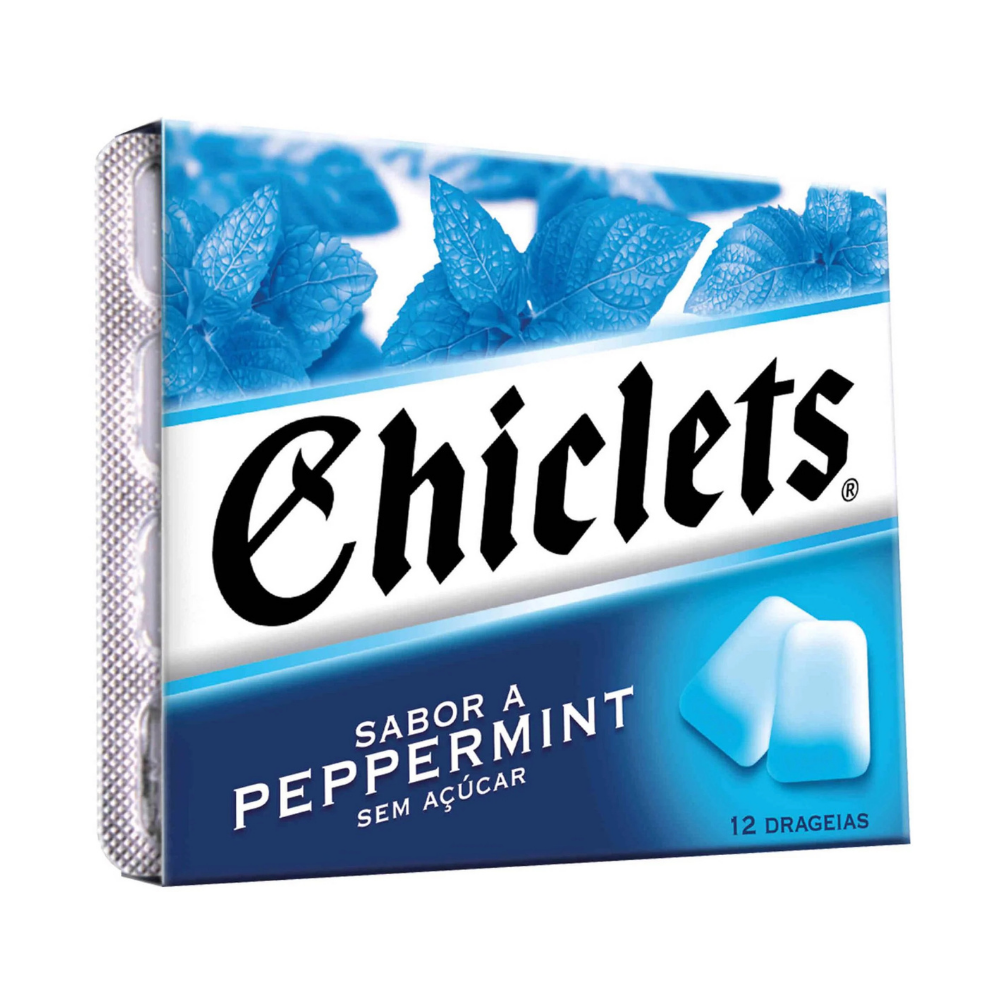 Chiclets Peppermint 14 x 16,5g