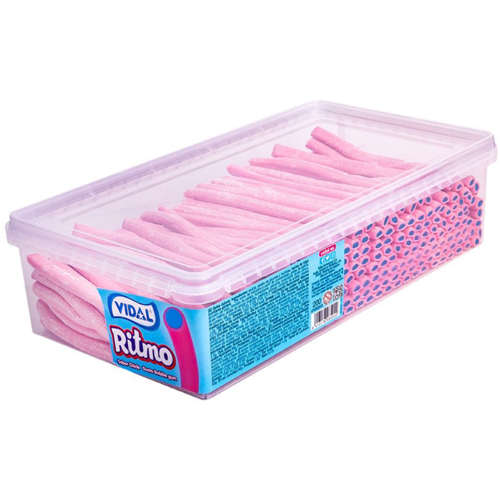Vidal Ritmo Bubble Gum 6 x 200pc