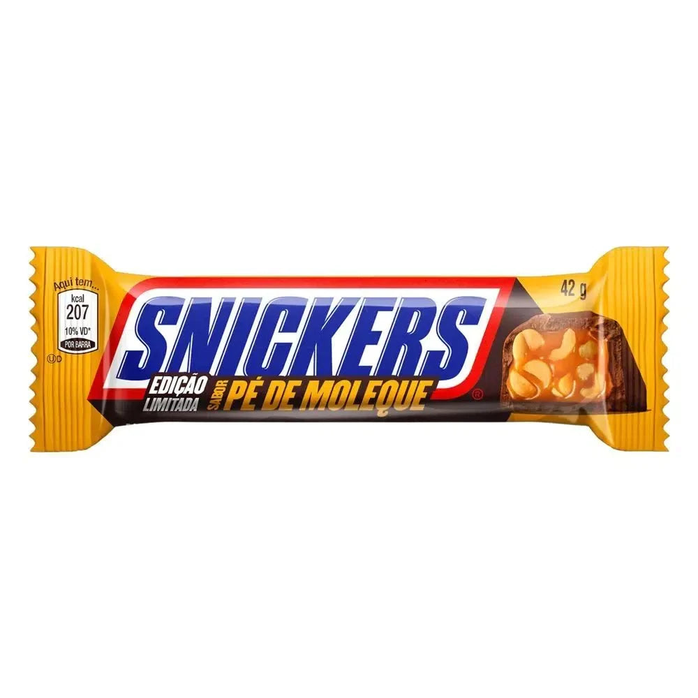 Snickers Pé De Moleque 20 x 42g DDM 2026-12