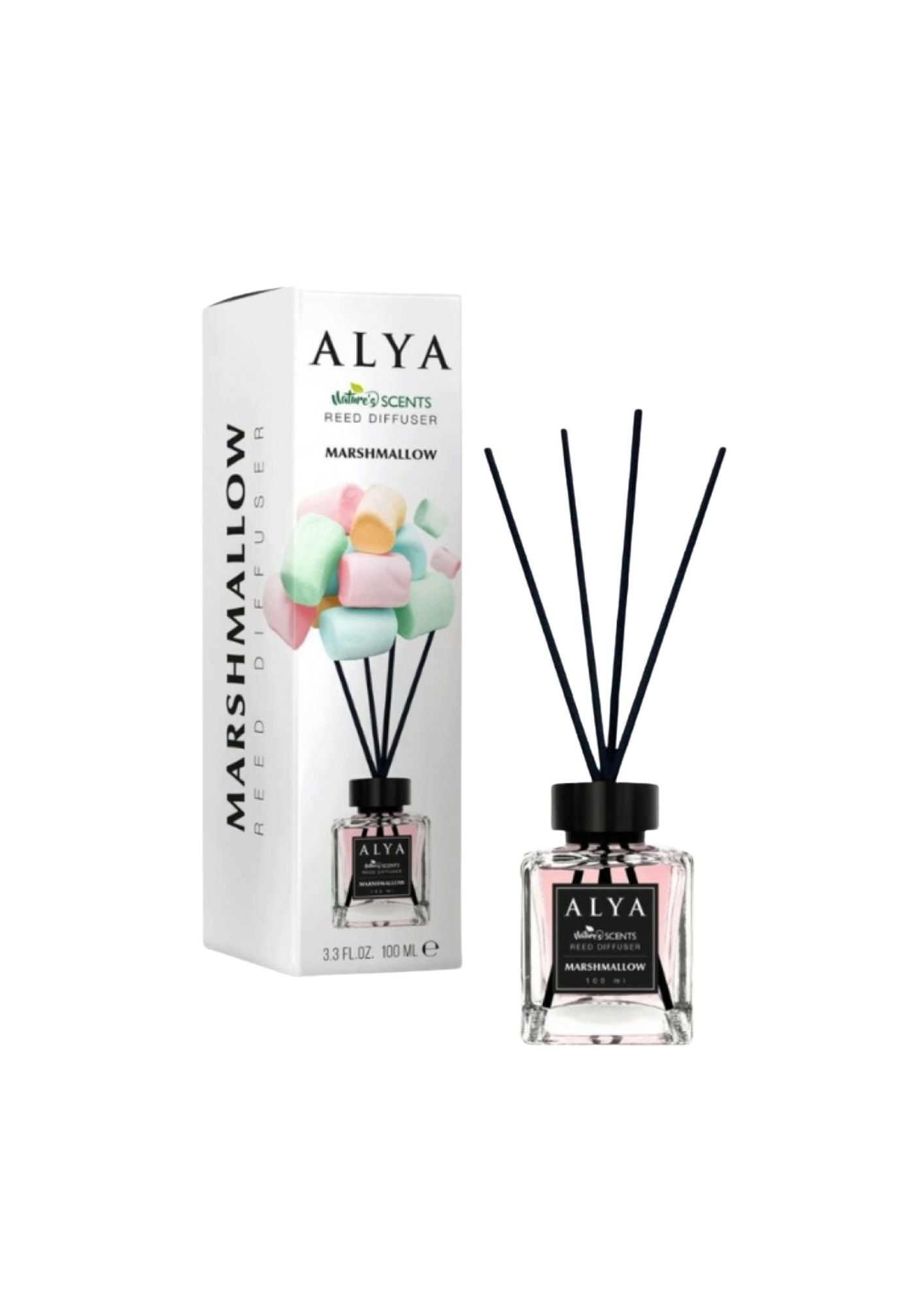 Alya Reed Diffuser Marshmallow 12 x 100ml
