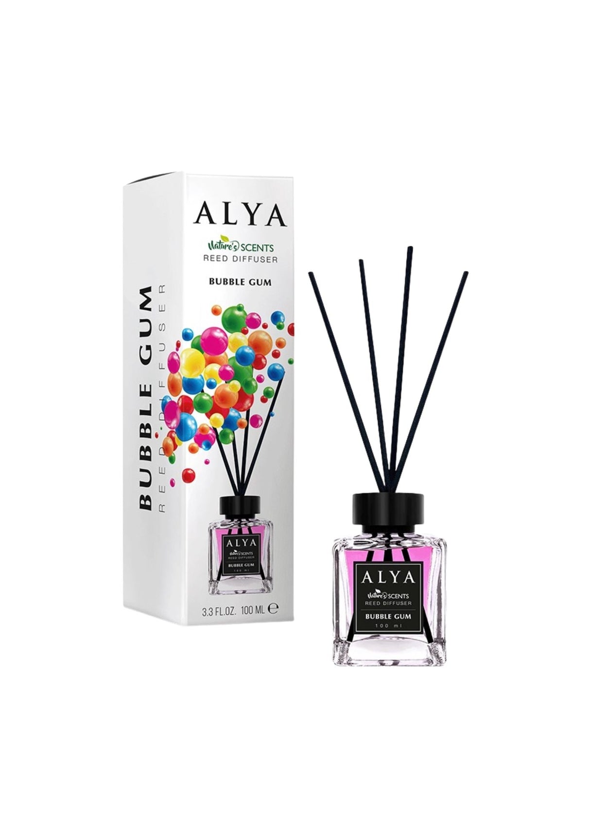 Alya Reed Diffuser Chewing-gum 12 x 100ml