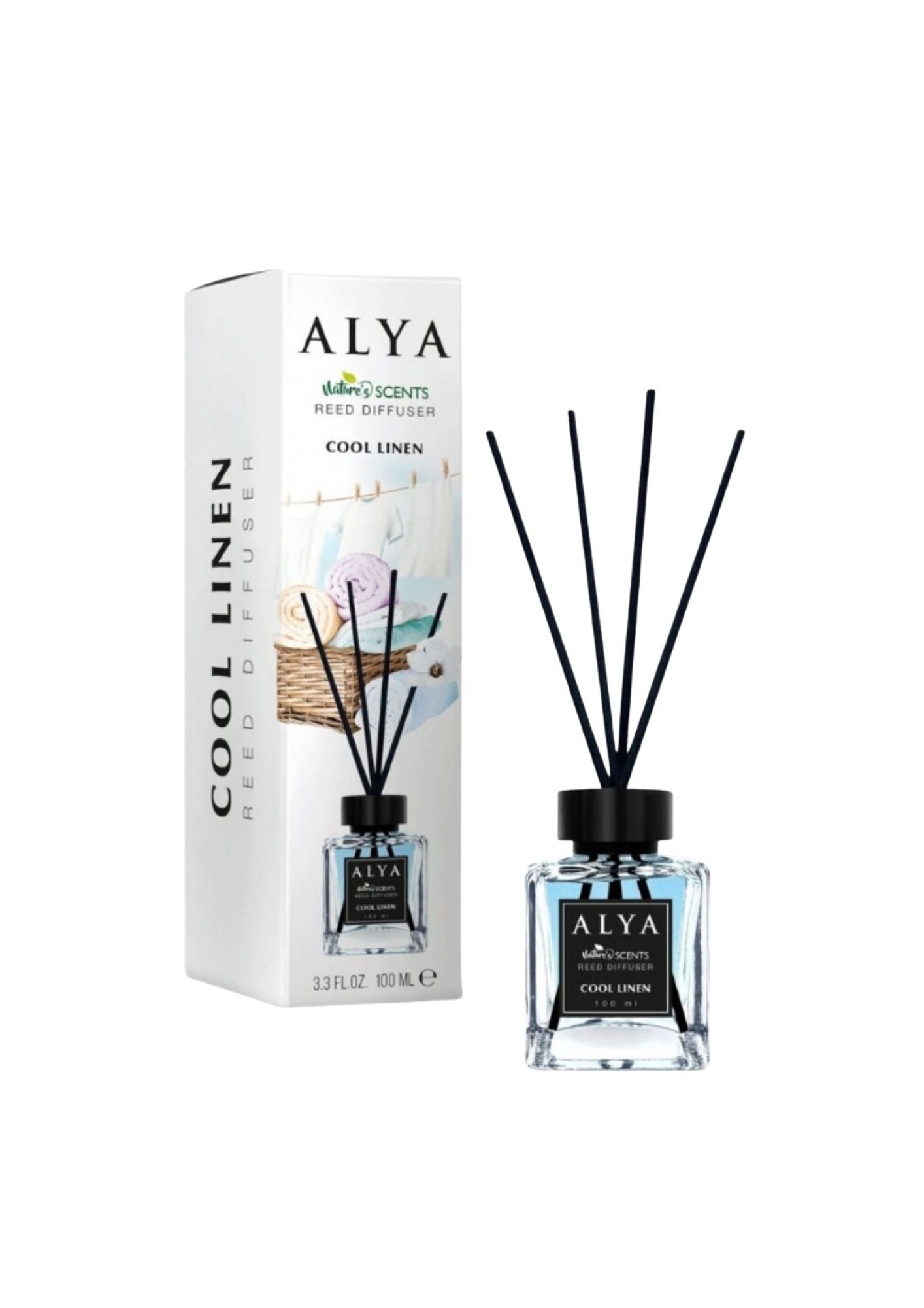 Alya Reed Diffuser Cool Linen 12 x 100ml