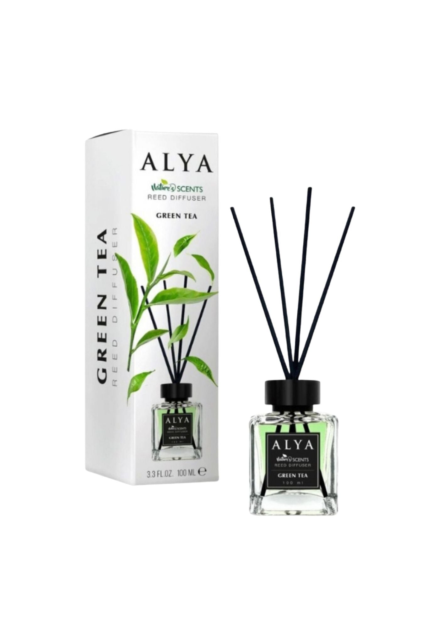 Alya Reed Diffuser Green Tea 12 x 100ml