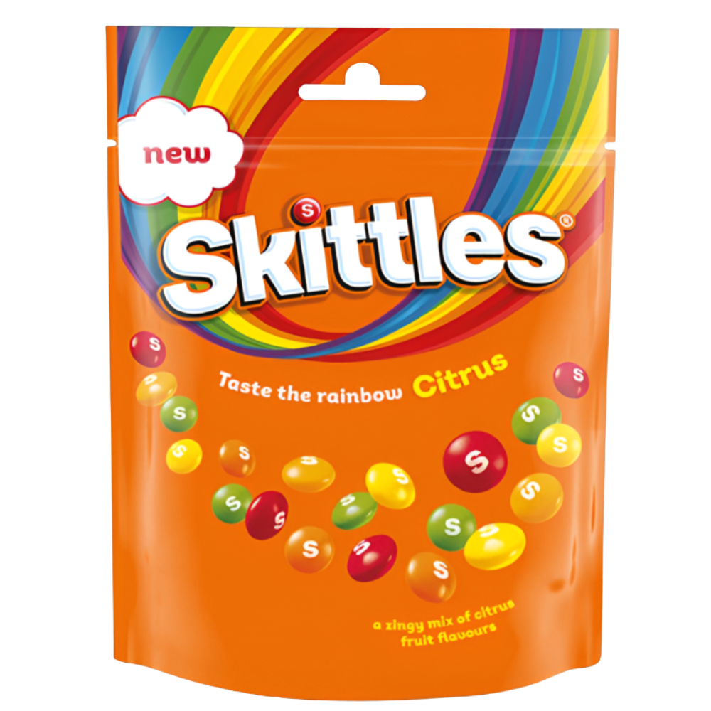 Skittles Citrus Pouch 15 x 136g DDM 2026-08