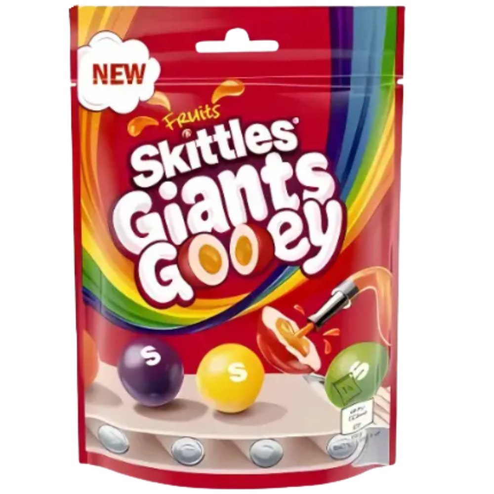 Skittles Giants Gooey Fruits Sweets 15 x 125g